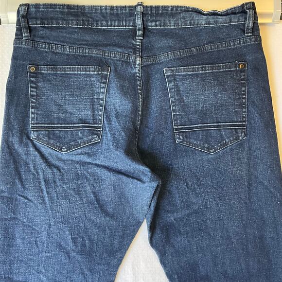 TC & Co. Supply Men Slim Jeans size W36 x L32 Blue Mid Rise Stretch - Picture 10 of 12